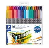 스테딜러  3200 그래픽 트윈팁 수성마카 36색