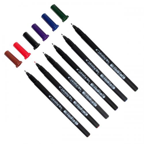 피그마 캘리그라피 펜 1.0mm 색상선택