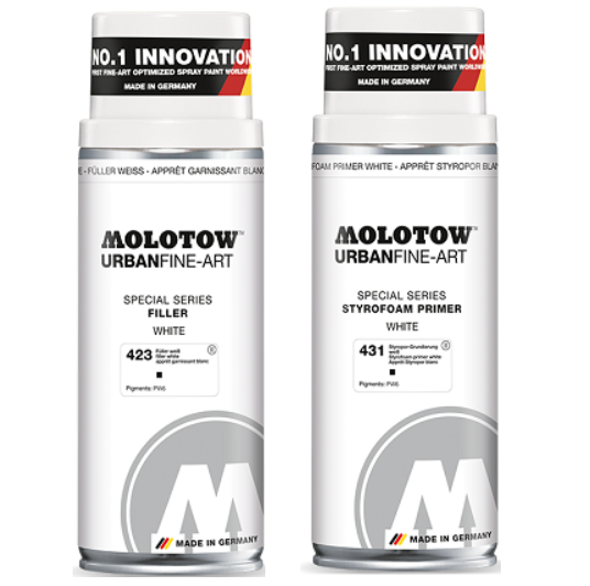 Molotow (Filler /스치로폼 프라이머) 400ml  종류선택