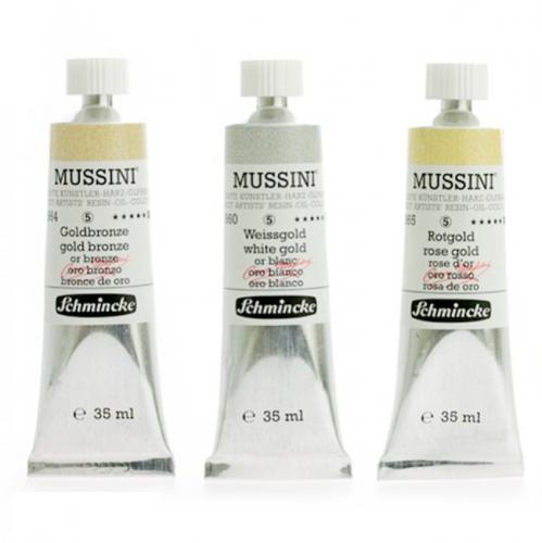 슈미케  mussini 최고급  유화 35ml [금속빛 칼라]  색상선택