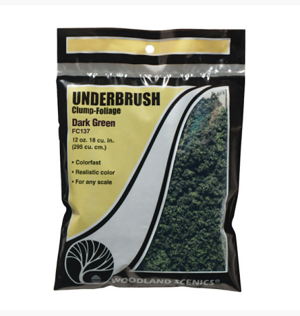 우드랜드  UnderBrush 덤불(진한초록색) dark green   FC137