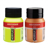 암스테르담   아크릴 (형광,메탈)  500ml 시리즈 2  색상선택