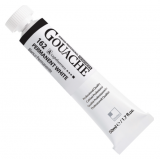 신한 전문가용 수채화 과슈 50ml  (퍼머먼트 화이트)