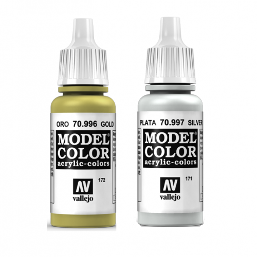 바예호 아크릴 Model Color 17ml (메탈색)   색상선택