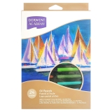 더웬트 아카데미 오일파스텔 24색