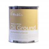 갬블린(Gamblin) 오일 페인팅 그라운드(젯소) 473ml