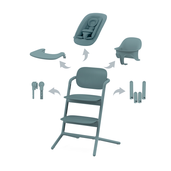 LEMO HIGH CHAIR [4-in-1]