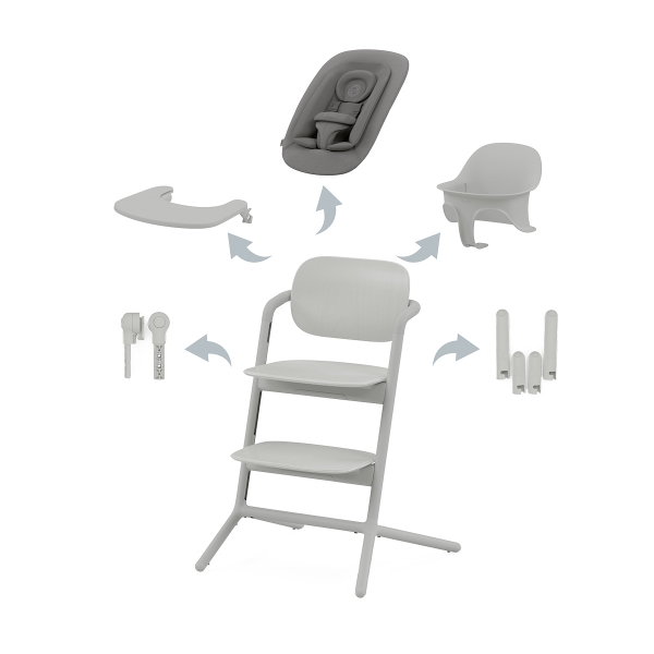 LEMO HIGH CHAIR [4-in-1]