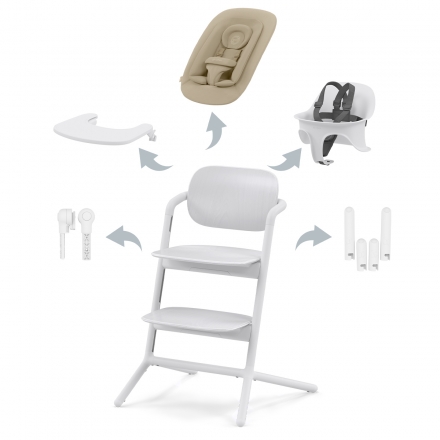 LEMO HIGH CHAIR [4-in-1]