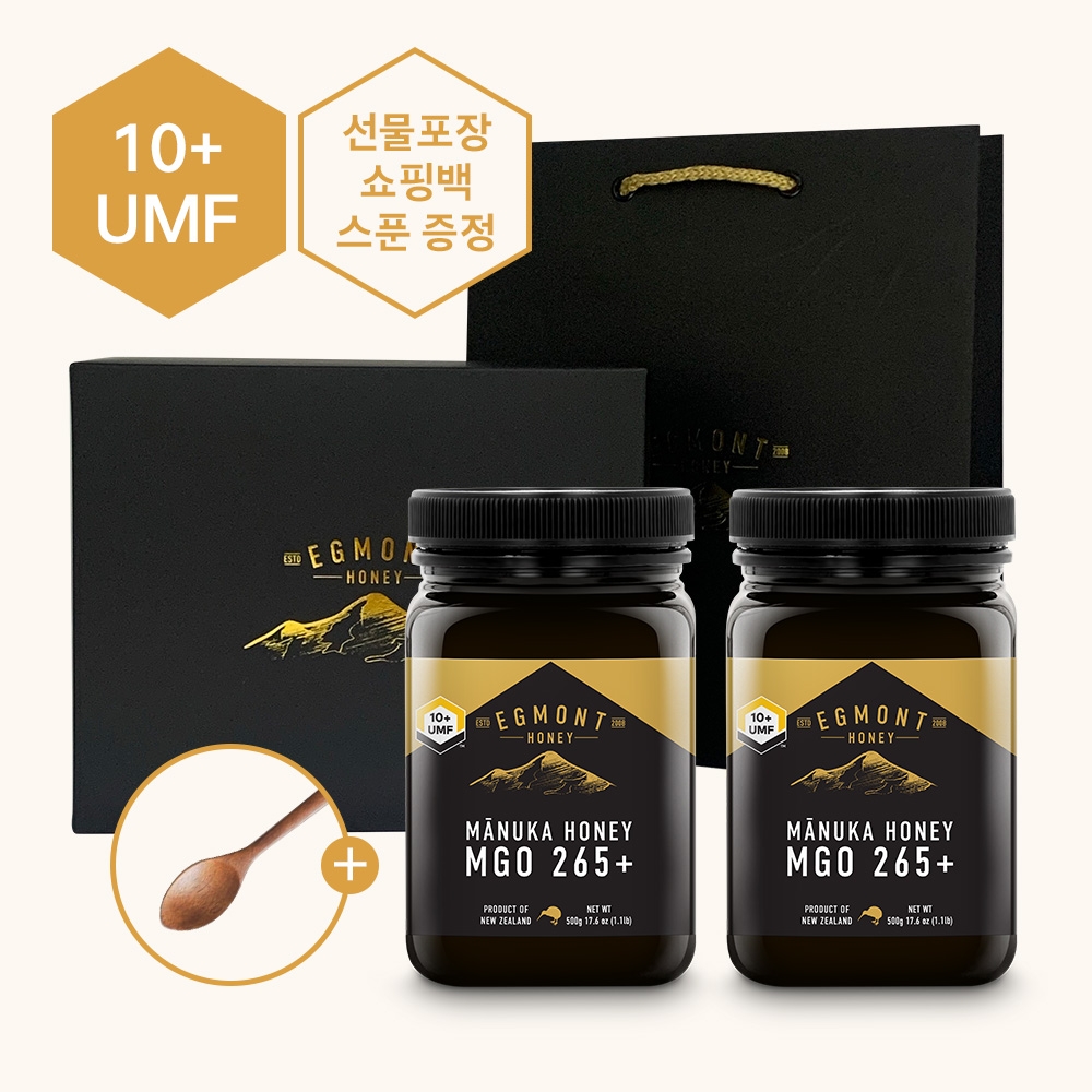 [2개 SET] 마누카 꿀 UMF10+ MGO265+ 500g