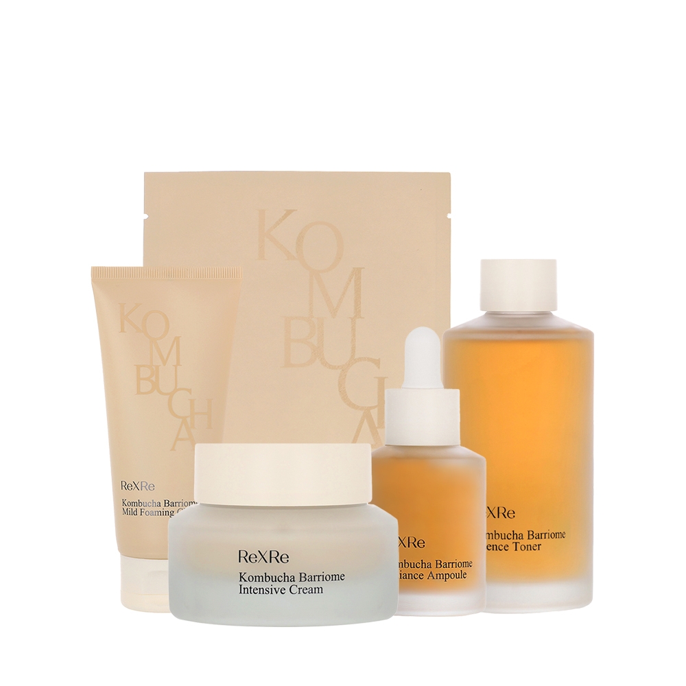 콤부차 토탈 5종 세트(토너/앰플/크림/클렌저/마스크팩)