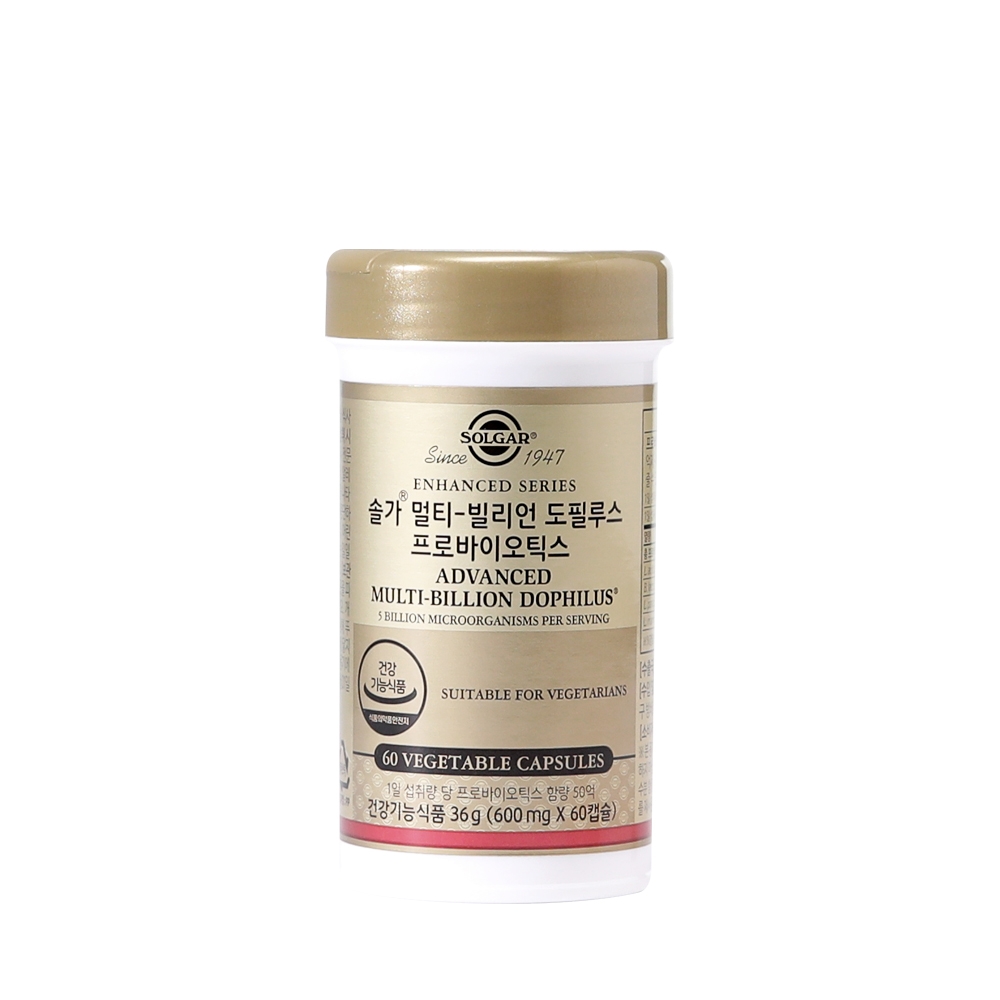 멀티-빌리언 도필루스 프로바이오틱스 60캡슐