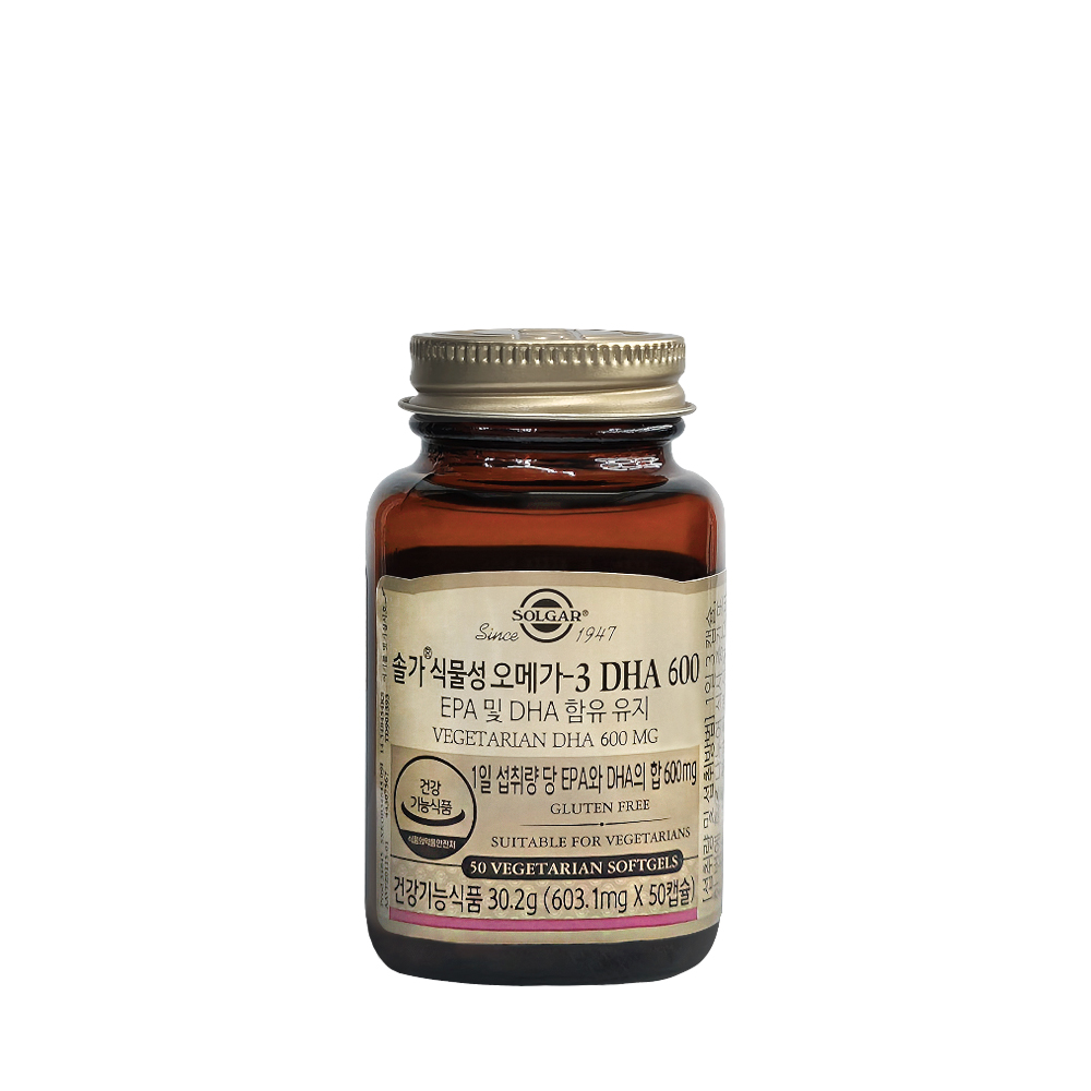 식물성 오메가-3 DHA 600 50캡슐 [26.04.01까지]