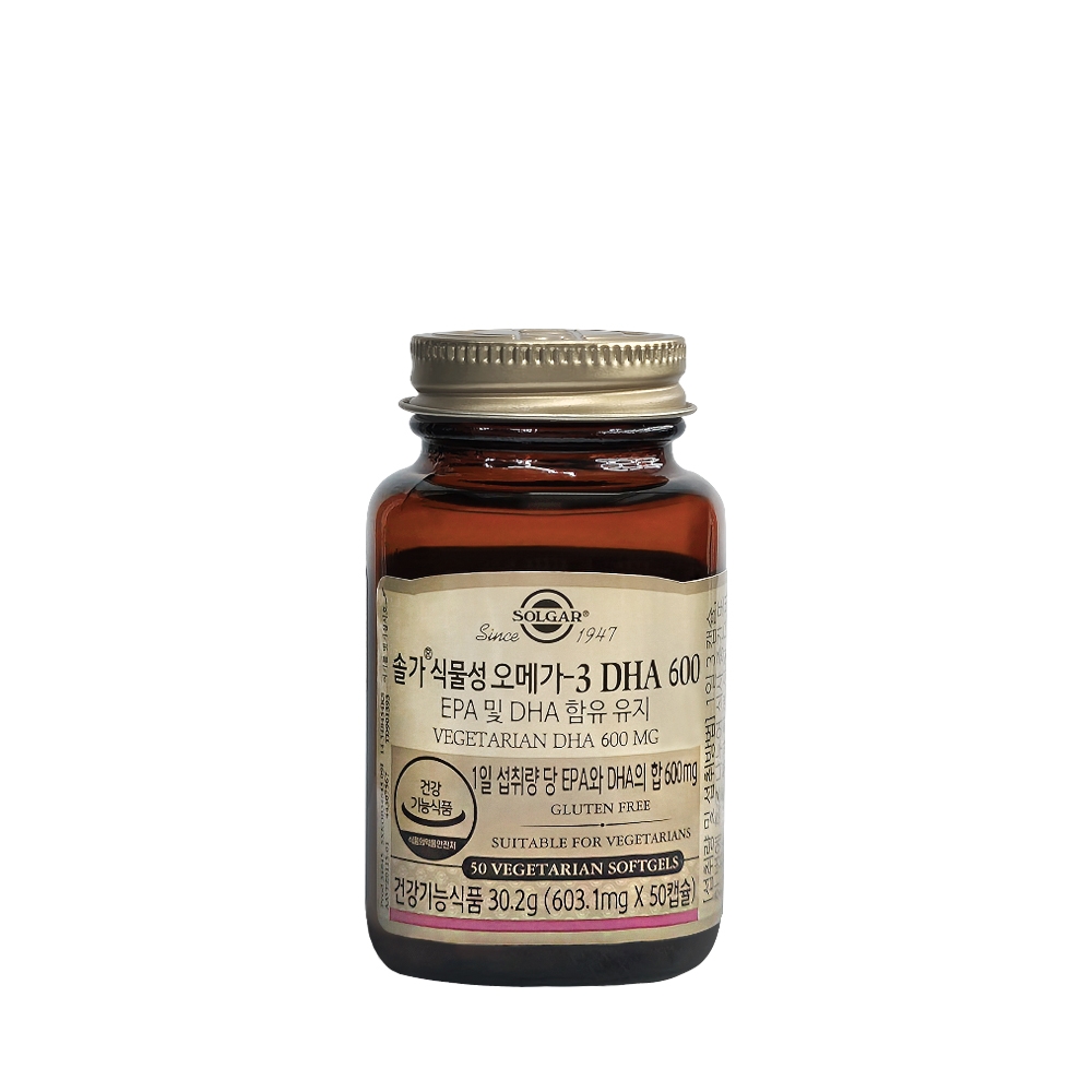 식물성 오메가-3 DHA 600 50캡슐 [26.03.01까지]