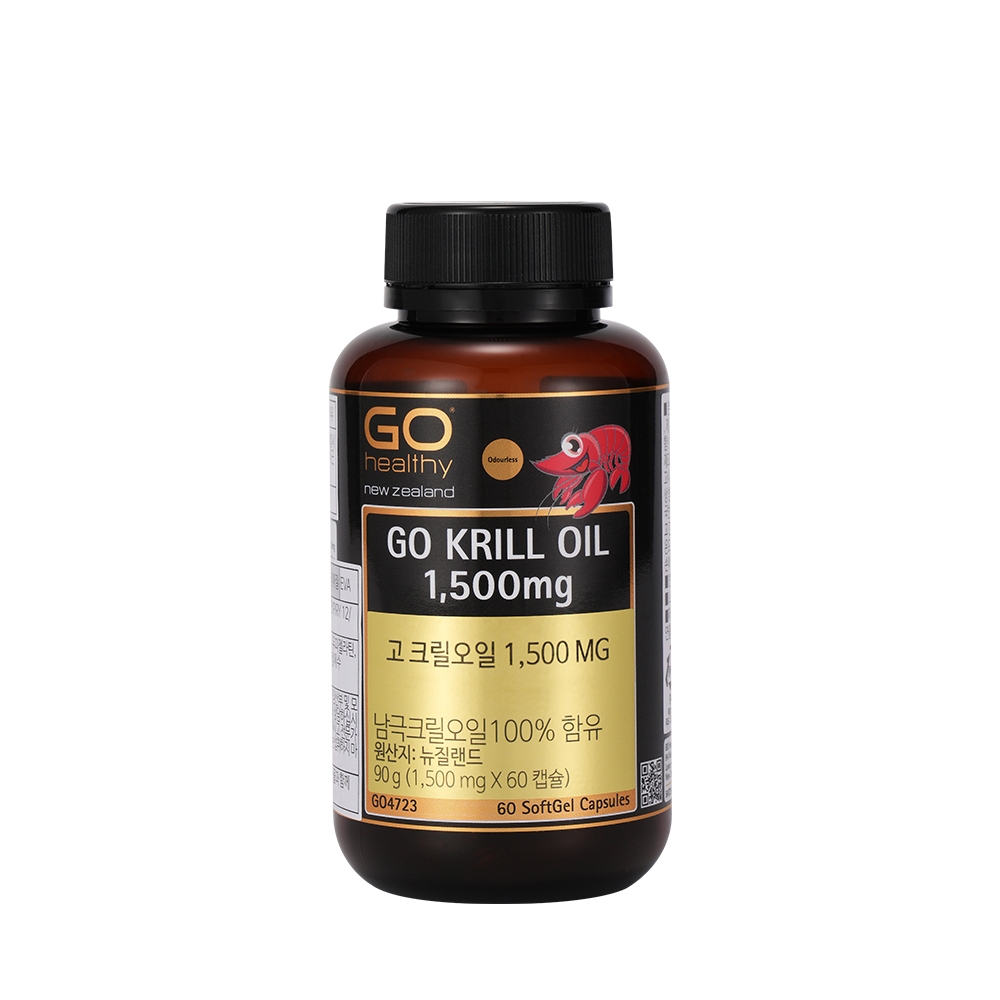 고 크릴오일 1,500MG 60캡슐