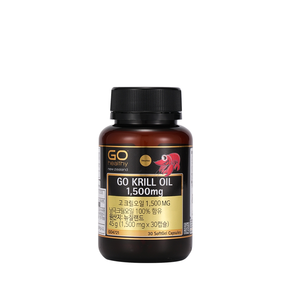 고 크릴오일 1,500MG 30캡슐