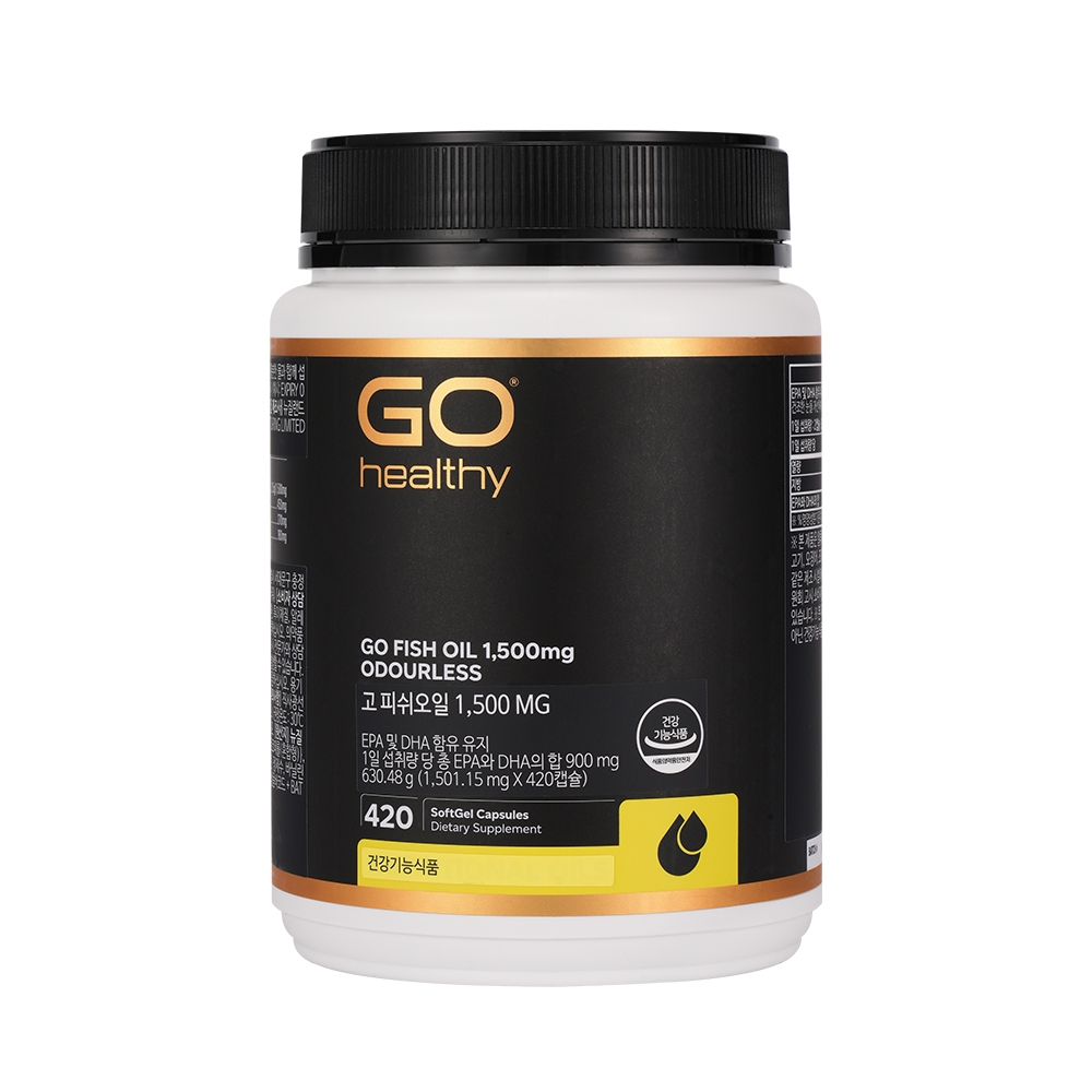 고 피쉬오일 1,500MG 420캡슐