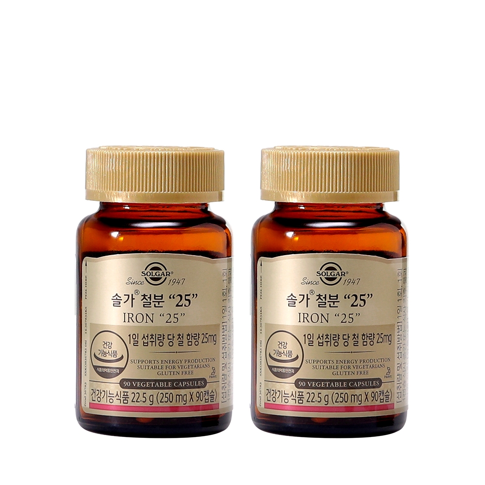 철분 25 90캡슐X2개