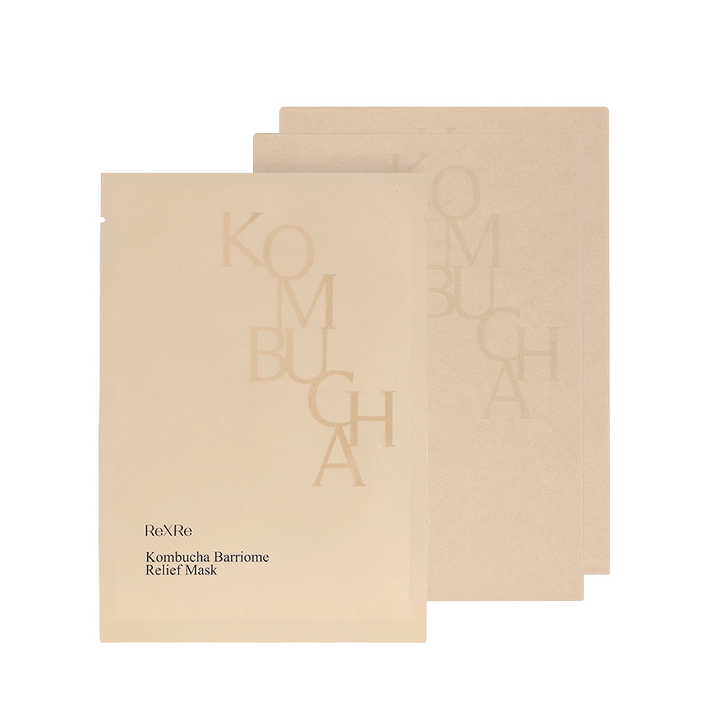 [비건] 콤부차 배리옴 릴리프 마스크 22ml 5매 X2개입