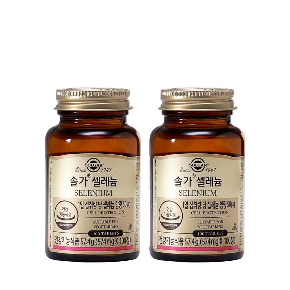 [6개월분] 셀레늄 100정X2개