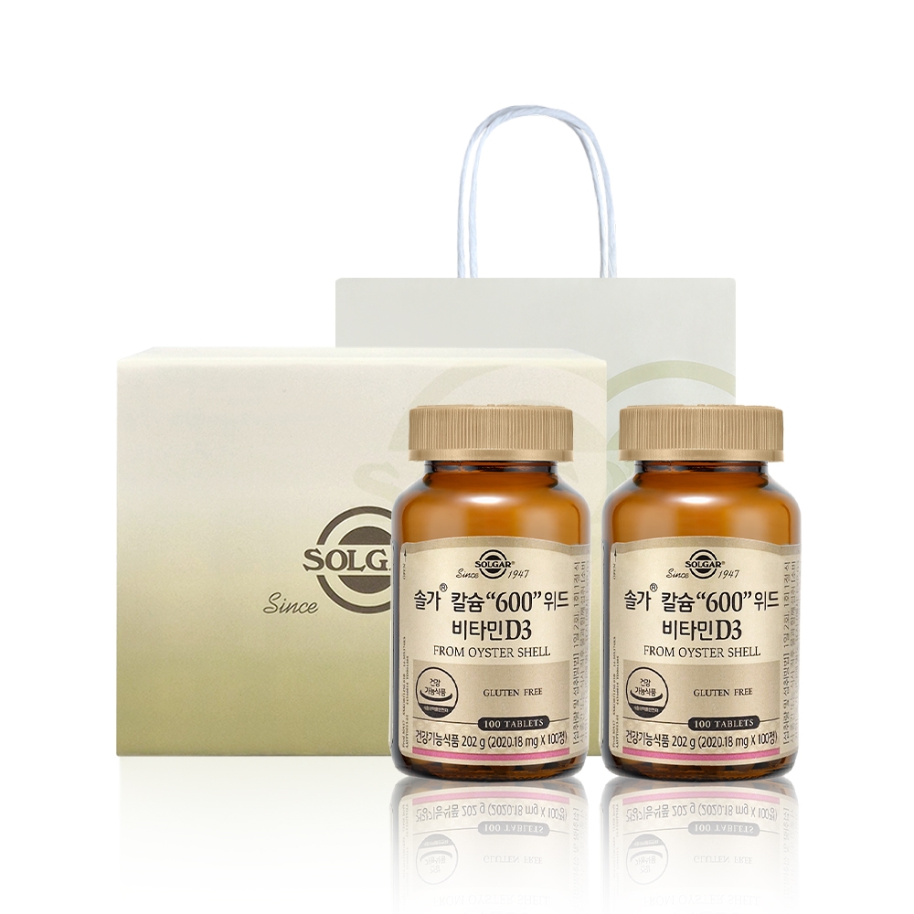 [2개세트] 칼슘 위드 비타민D3 100정