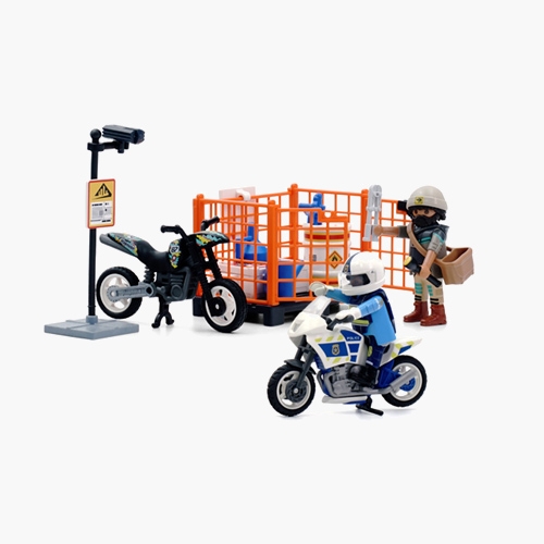 플레이모빌 스타터 팩-경찰과 석유 도둑(71381)