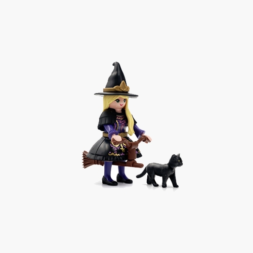 플레이모빌 마녀와 고양이(71584)