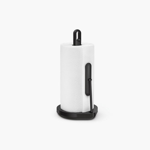 Tension Arm Paper Towel Holder Black