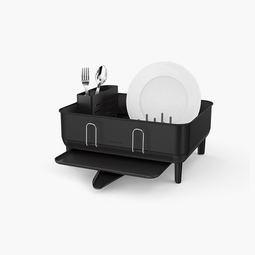 Deluxe Compact Dishrack Black