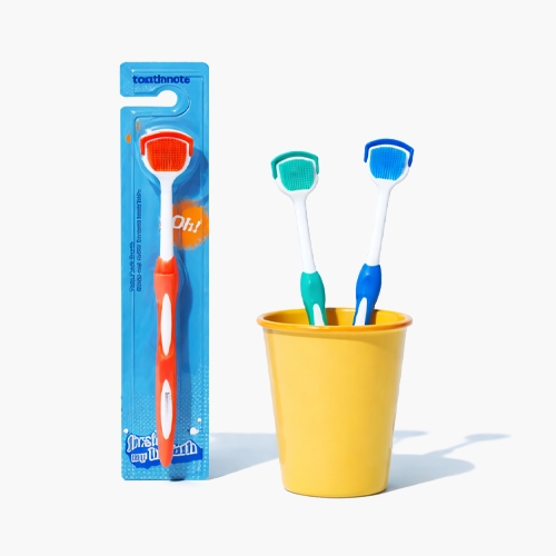 투스노트 설태 백태제거 구취개선 혀클리너 오렌지 1개