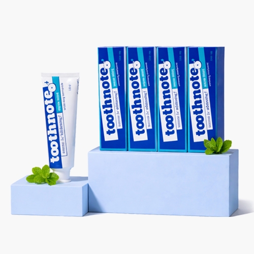 투스노트 입냄새제거 미백치약 아쿠아민트 100g 4개