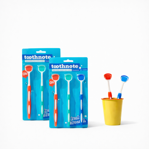 투스노트 설태 백태제거 구취개선 혀클리너 3종 2세트 6개입