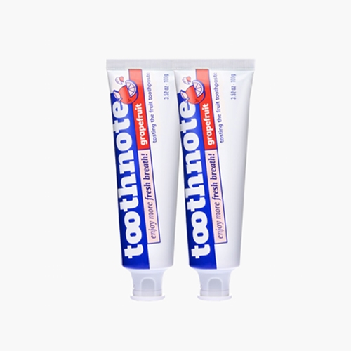 투스노트 입냄새제거 수분치약 자몽향 100g 2개