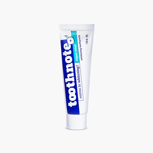 투스노트 미백 치약 미니 아쿠아민트향 30g