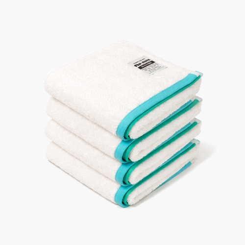 더노트 모달타올 호텔수건 40수 200g 던블루그린 4장