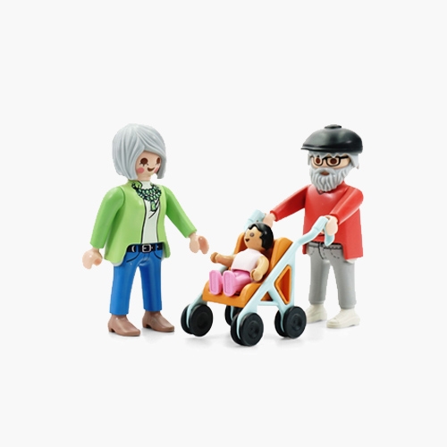 플레이모빌 조부모와 아기(71613)