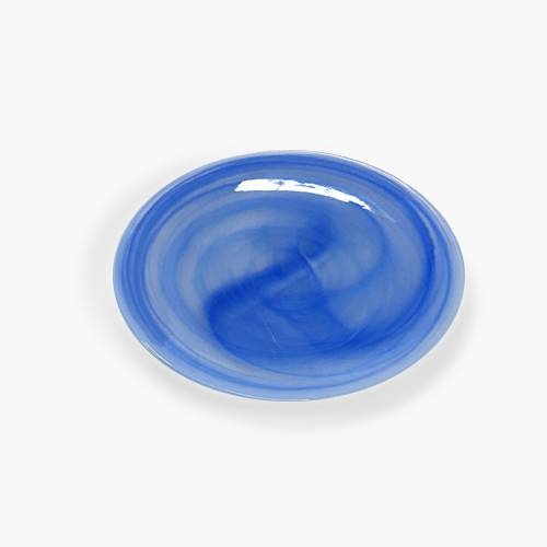 알라바스터 접시 16cm 스카이블루