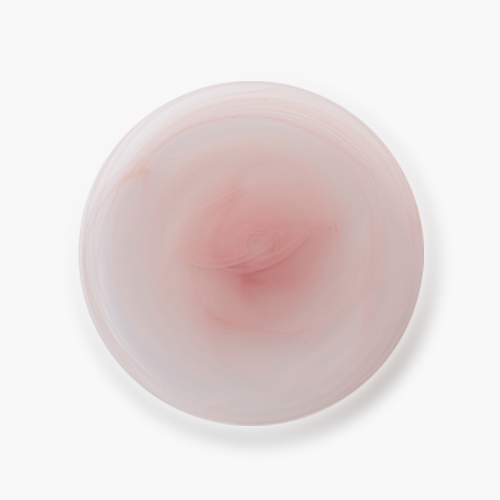 알라바스터 접시 21cm 핑크