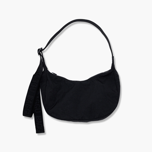 Baggu Nylon Crescent Bag S Black
