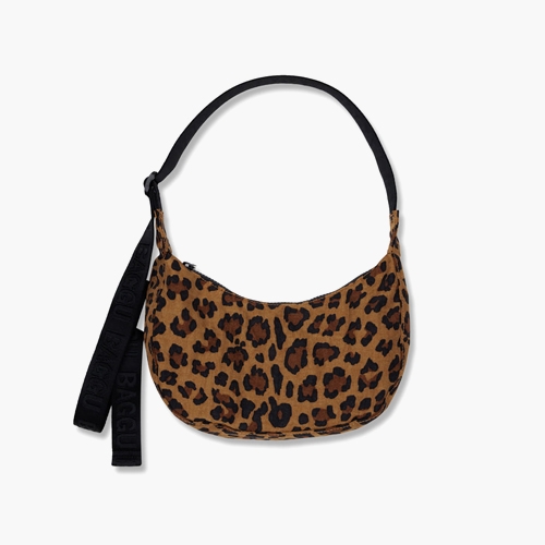 Baggu Nylon Crescent Bag S Leopard