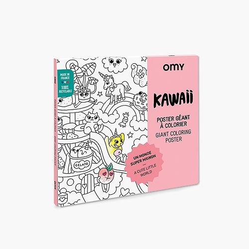 OMY 컬러링 포스터-카와이(POS67)