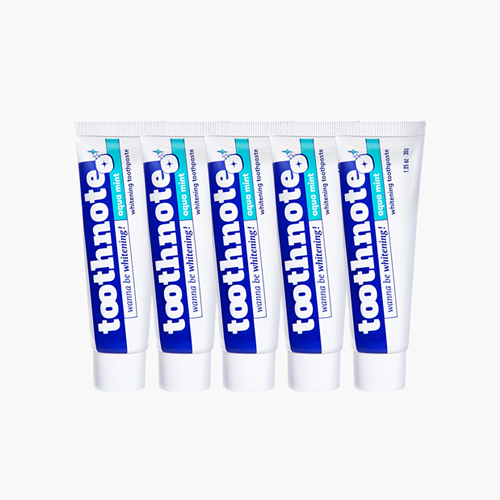 미니 미백치약 아쿠아민트향 30g 5개