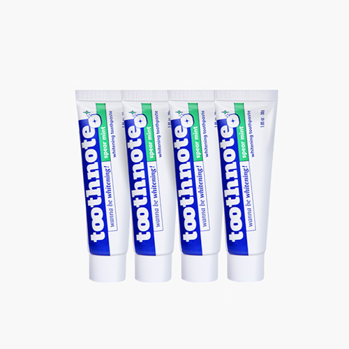 미니 미백치약 스피아민트향 30g 4개