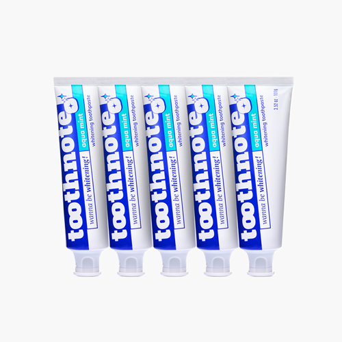 미백치약 아쿠아민트 100g 5개