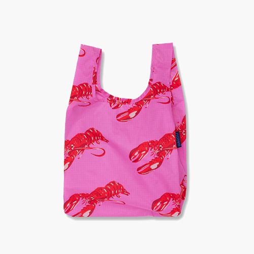 Baggu Small Baby Eco Bag Pink Lobster
