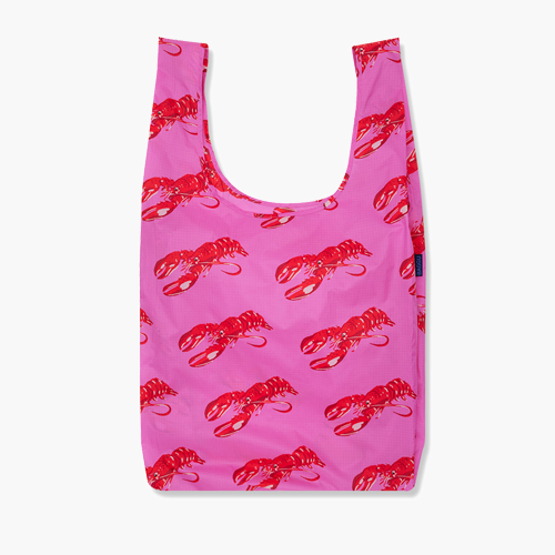 Baggu Big size eco bag Pink Lobster