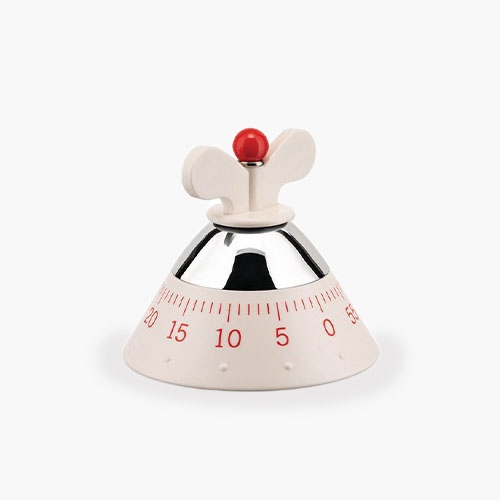 [Alessi]알레시 키친 타이머 화이트 /A09 W