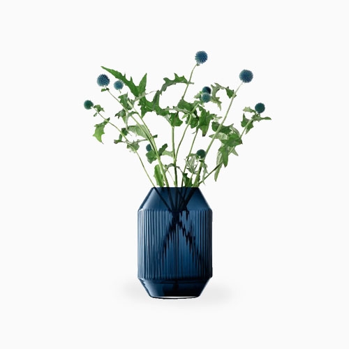 [LSA] 엘에스에이 로툰다 화병 26cm 사파이어 / LSA-G1655-26-610