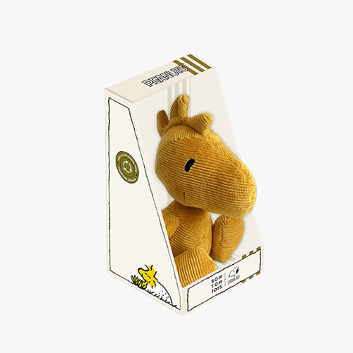 Woodstock Mini Corduroy Warm Yellow in giftbox - 15 cm