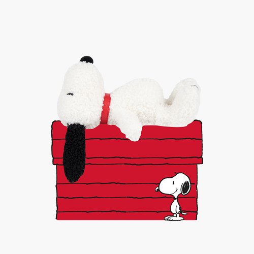 Snoopy Tiny Teddy Cream in giftbox - 17 cm